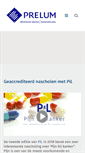 Mobile Screenshot of prelum.nl